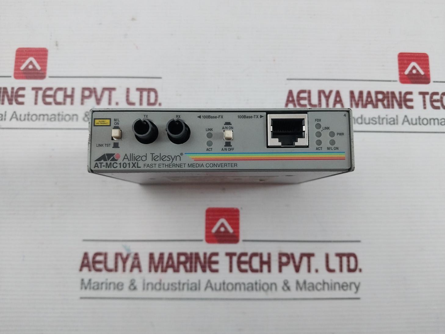 At-mc101Xl Allied Telesis 12Vdc 0.5A Fast Ethernet Media Converter