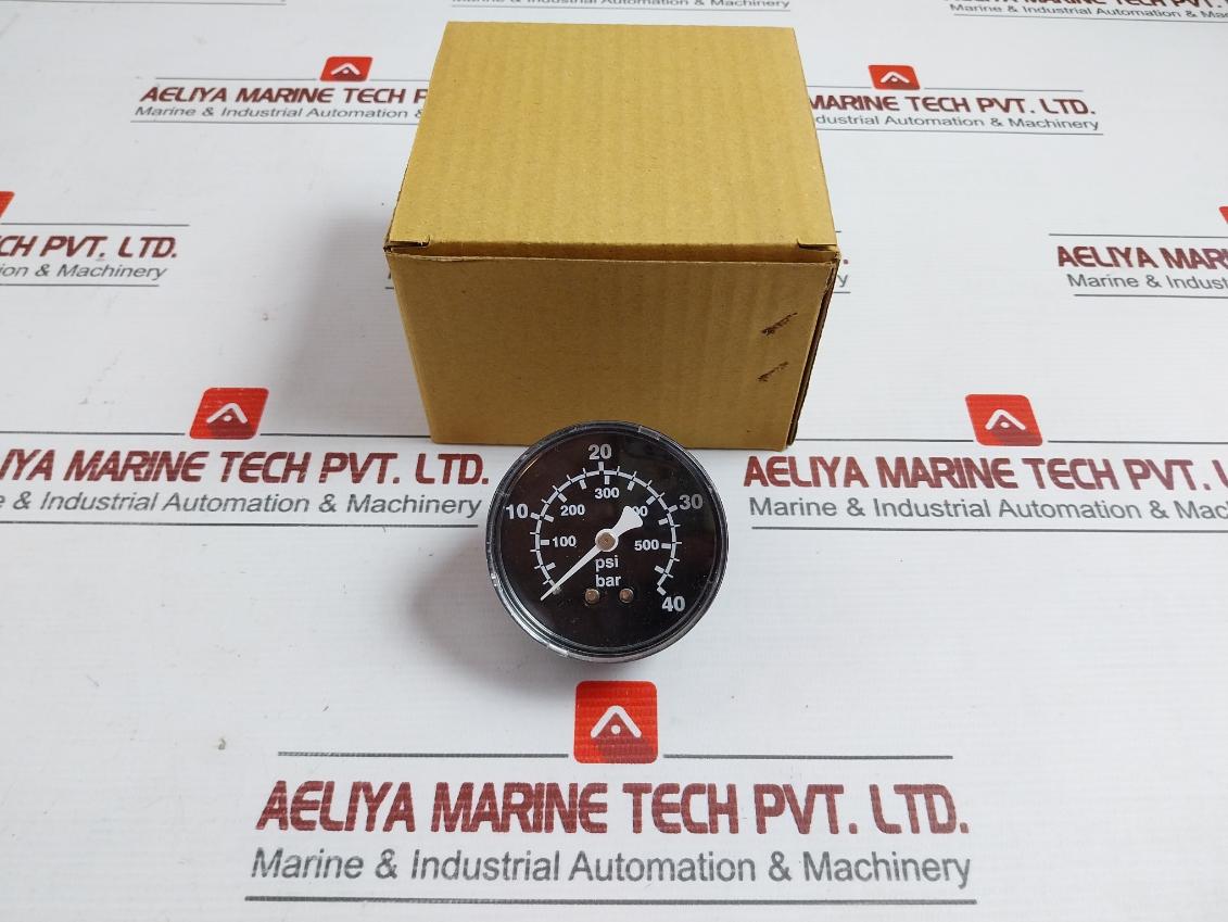 Bar  0-550 Psi 0-40 Pressure Gauge