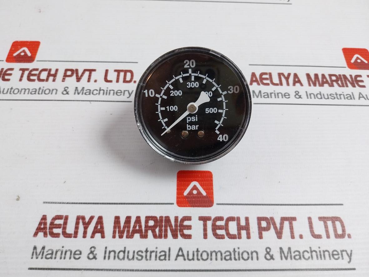 Bar  0-550 Psi 0-40 Pressure Gauge