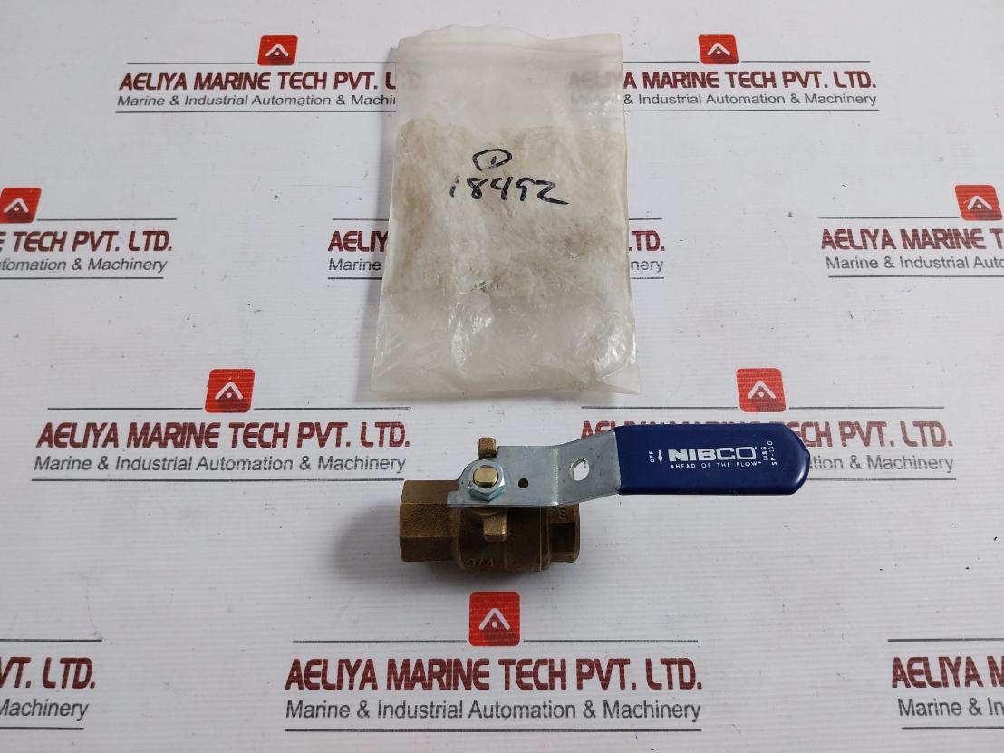 Ball Valve Nibco Mss Sp-110 3/4 Inch