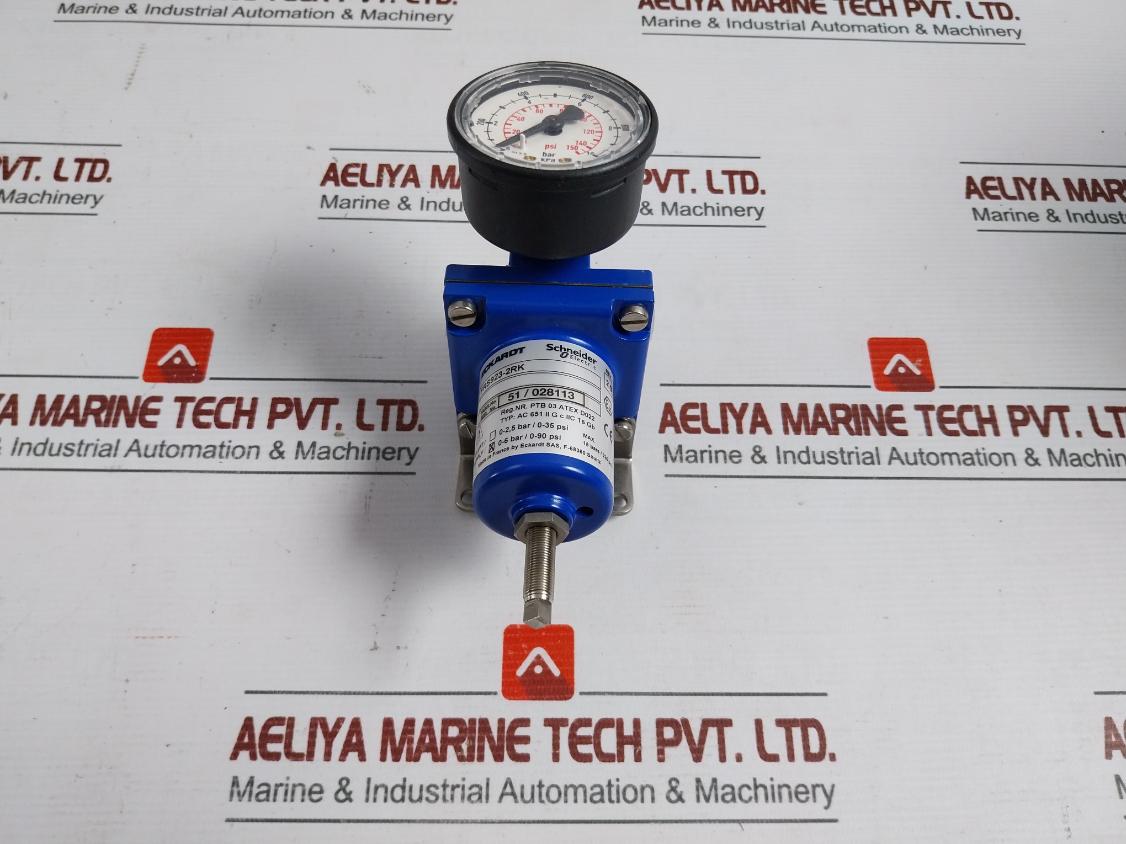 Eckardt Filter Regulator Supply-0-6 Bar/0-90 Psi Frs923-2Rk