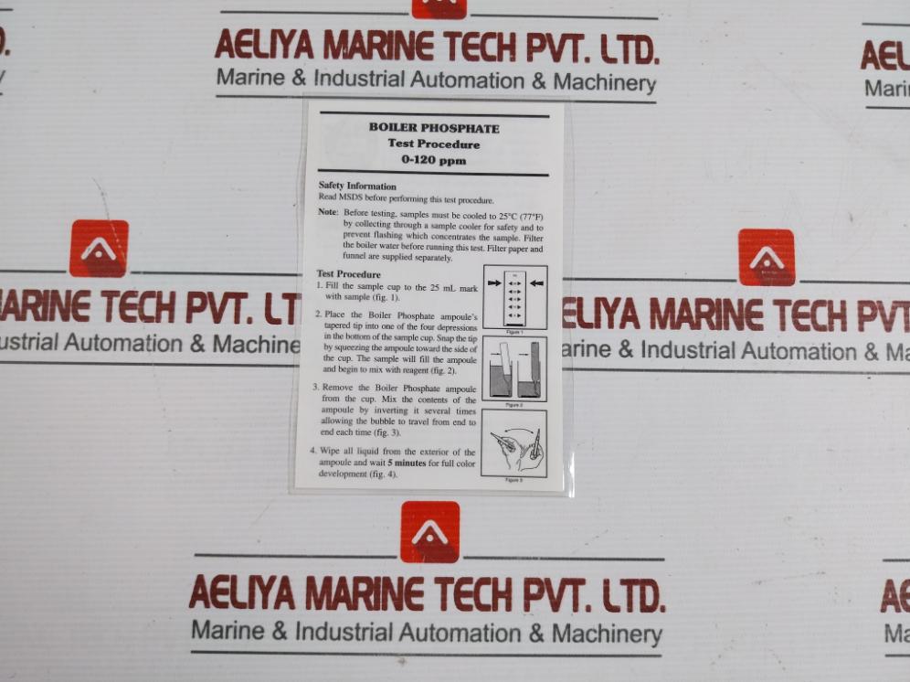 1Aa0004 Drew Marine  Boiler Phosphate Ampoule Refill