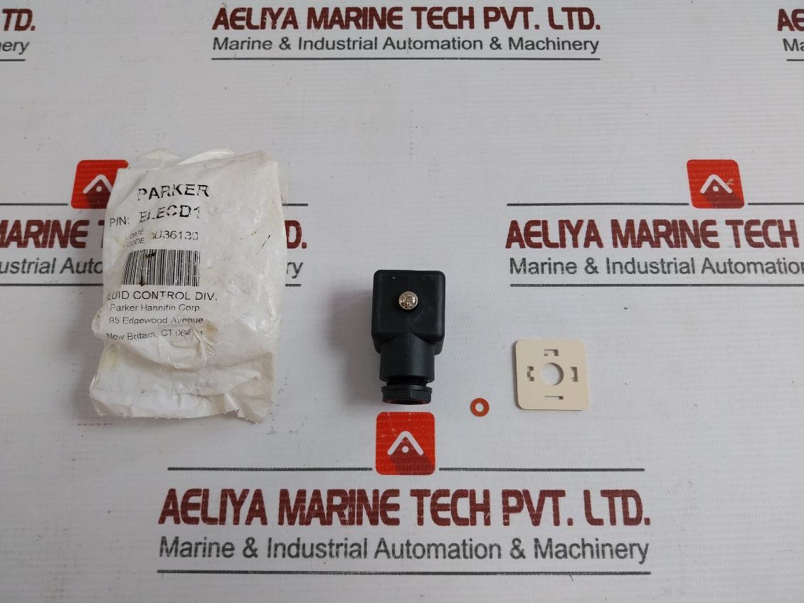 Solenoid Valve Connector Parker Elecd1 10A 250V