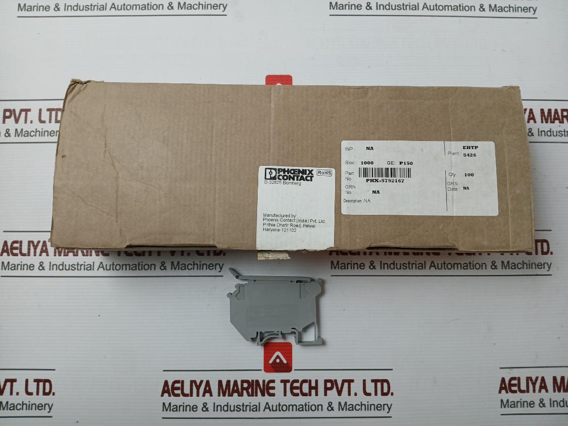 Phoenix Contact Fuse Modular Terminal Block Uk 5-hesila Gy 250-i 1 Box (50 Pcs)