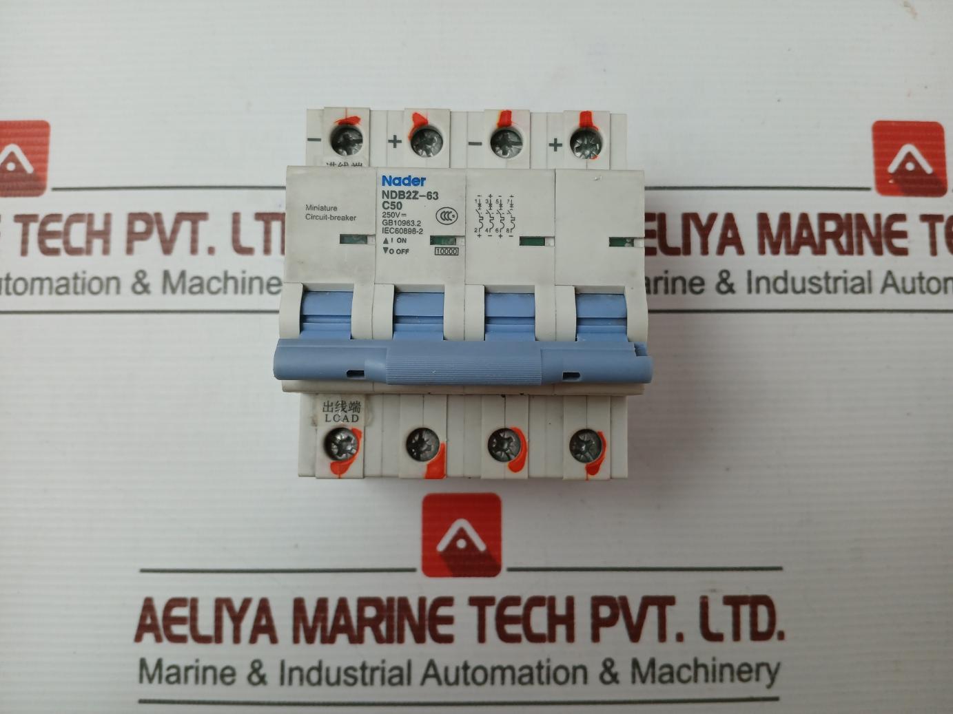 Ndb2Z-63 Miniature Circuit-breaker 250V - Nader