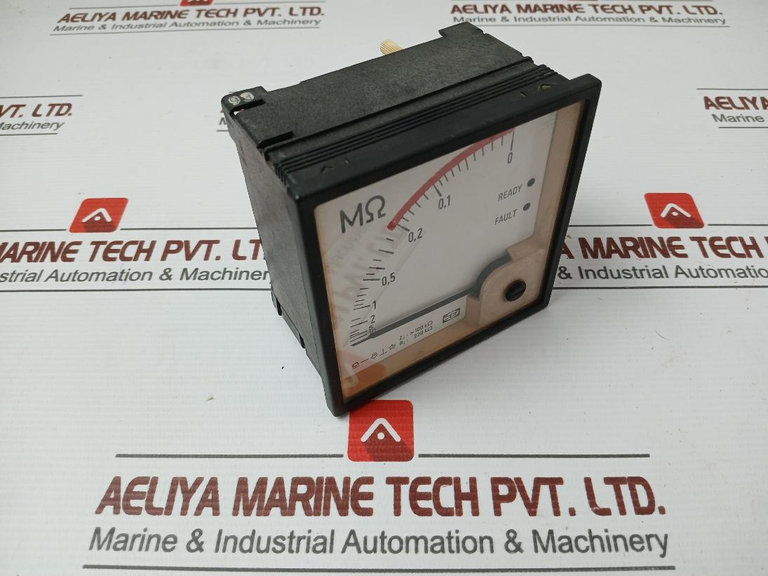 Analog Panel Meter Internal Resistance(Ri)-220Kohm Deif 0 To 10 ∞MΩ