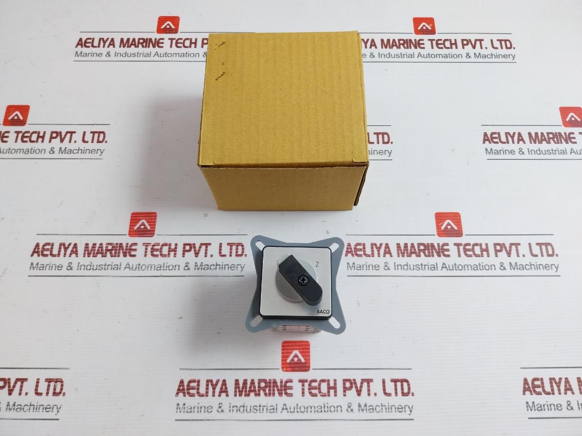 Panel Mount Cam Switch 20A 690Vac 50Hz/60Hz Baco Pr17 On/Off