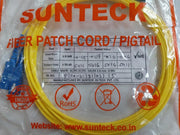 New Condition Sunteck Stofsmdxpc Single Mode Fiber Patch Cord Cable 3M Sc-pc