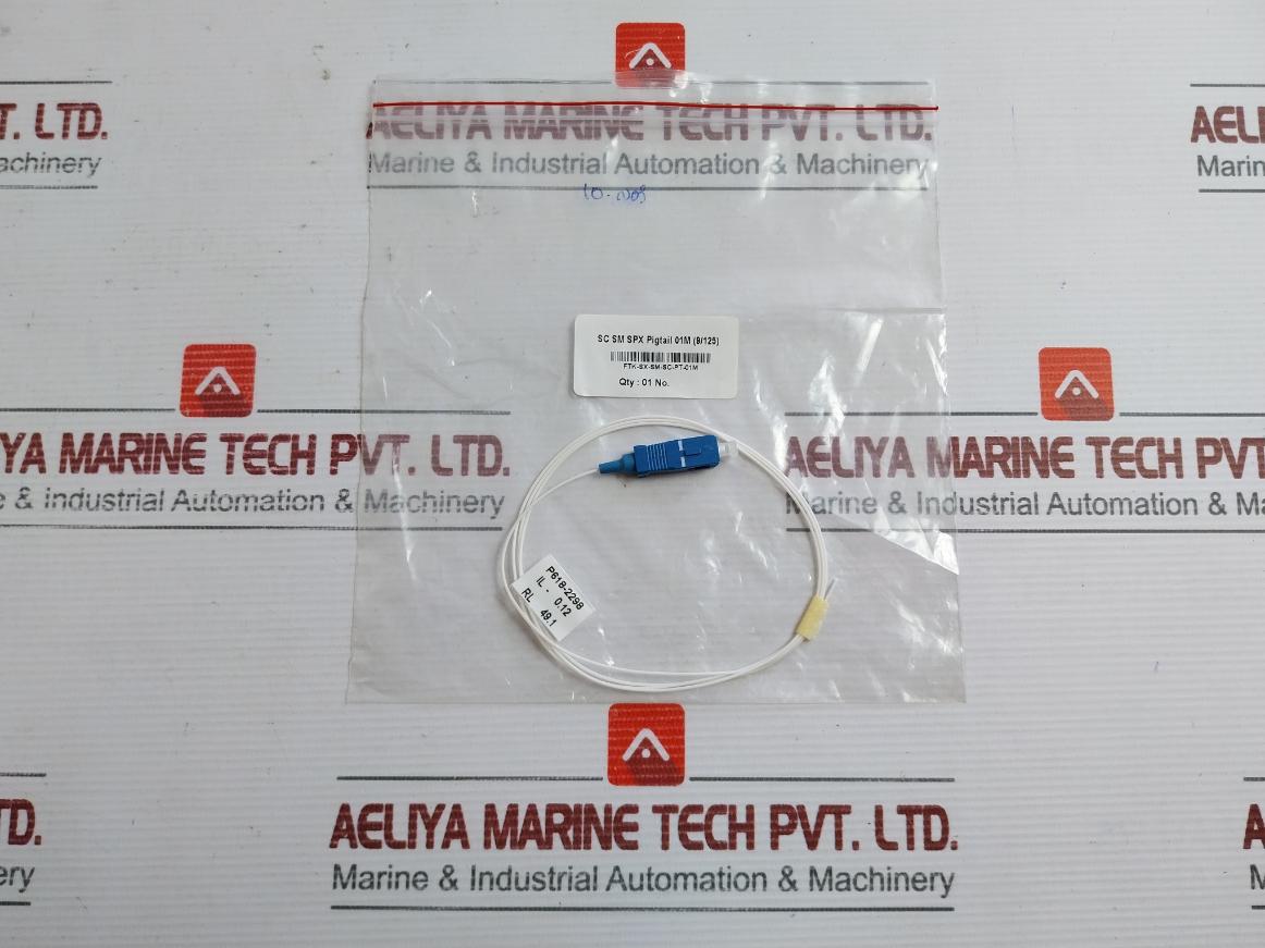 P618-2298 Single Mode Fiber Pigtail Cable Ftk-sx-sm-sc-pt-01M Sc -50 Gm
