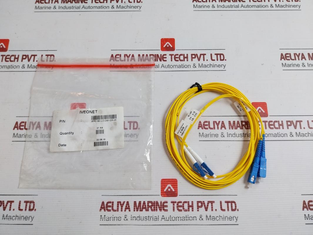 New Condition Iveonet Ifpc-sc-lc-os1-dx-03 Fiber Optic Cable