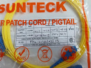 Single Mode Fiber Patch Cord Set Sunteck Stofsmdxpc 3M Sc Pc Sc Pc Duplex 9/125