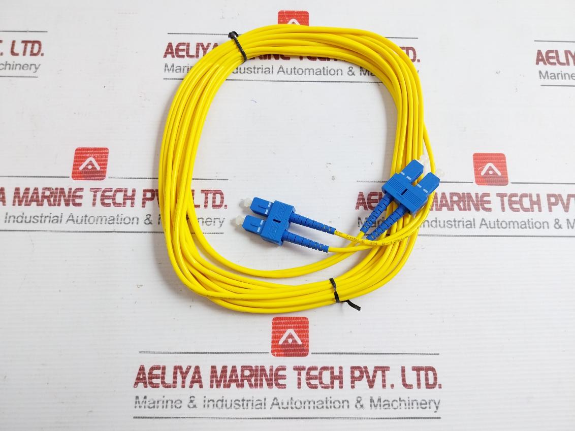 Sc/Upc-sc/Upc,Sm9/125,3.0Mm,Dx,5M Fiber Optic Cable Sm 9/125Um- Pvc