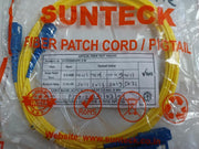 Sunteck Fiber Optic Cable Set Stofsmdxpc 3 M Sc Duplex  3-mtr