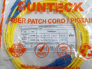Sc Duplex Fiber Optic Cable Set Sunteck Stofsmdxpc 3 M 3-mtr