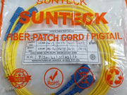 Sc Duplex Fiber Optic Cable Set Sunteck Stofsmdxpc 3 M 3-mtr