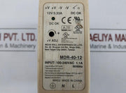 Single Output Industrial Din Rail Mean Well Mdr-40-12  100-240V Ac 50/60Hz