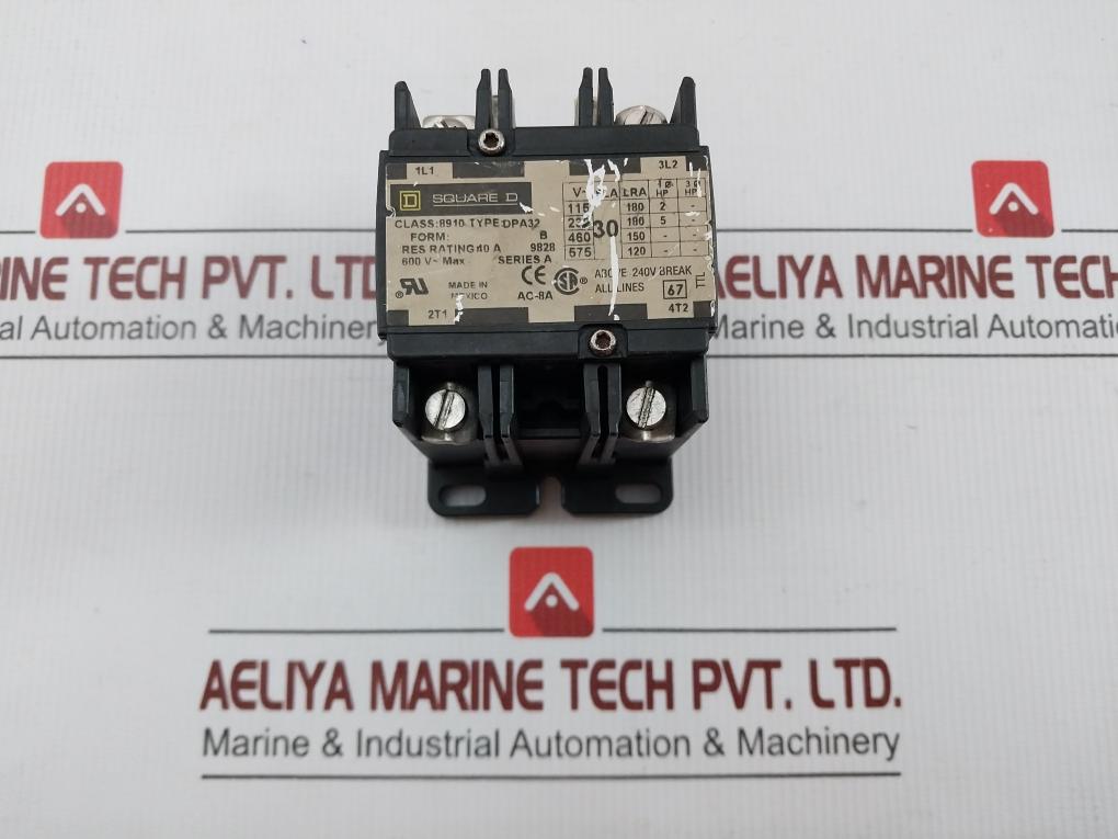 Definite Purpose Contactor Square D Dpa32