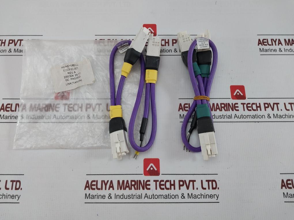 Revision A Honeywell Fiber Optic Extender Cable Set 51203192-901