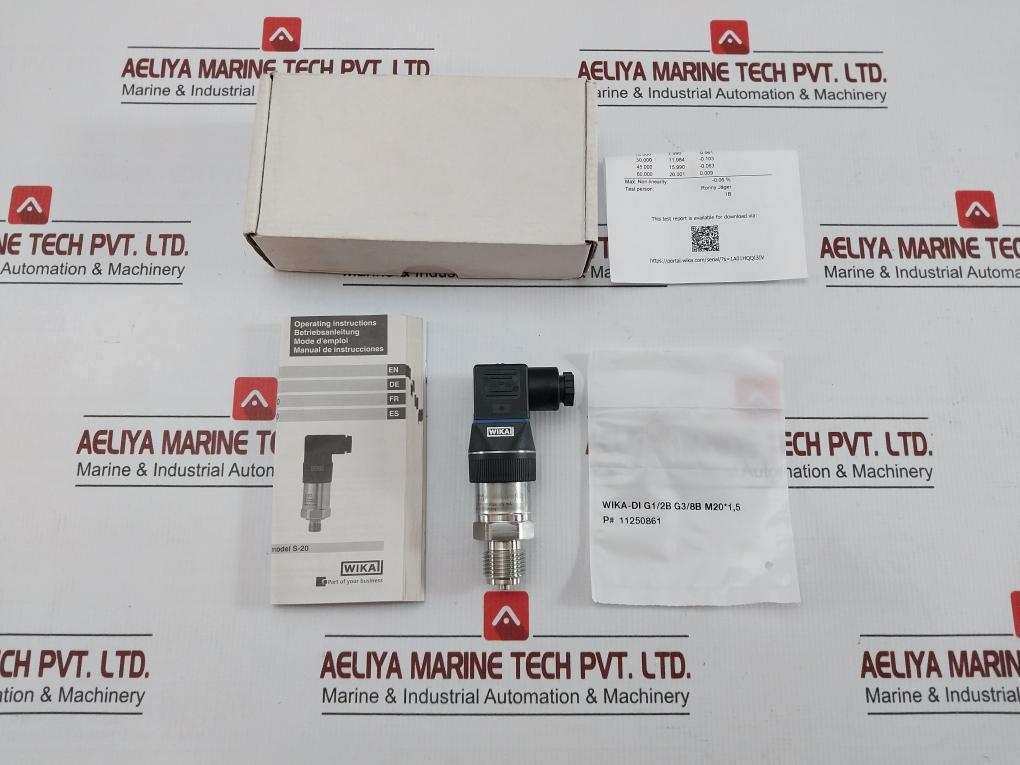 Wika S-20 Pressure Transmitter 8–35 V