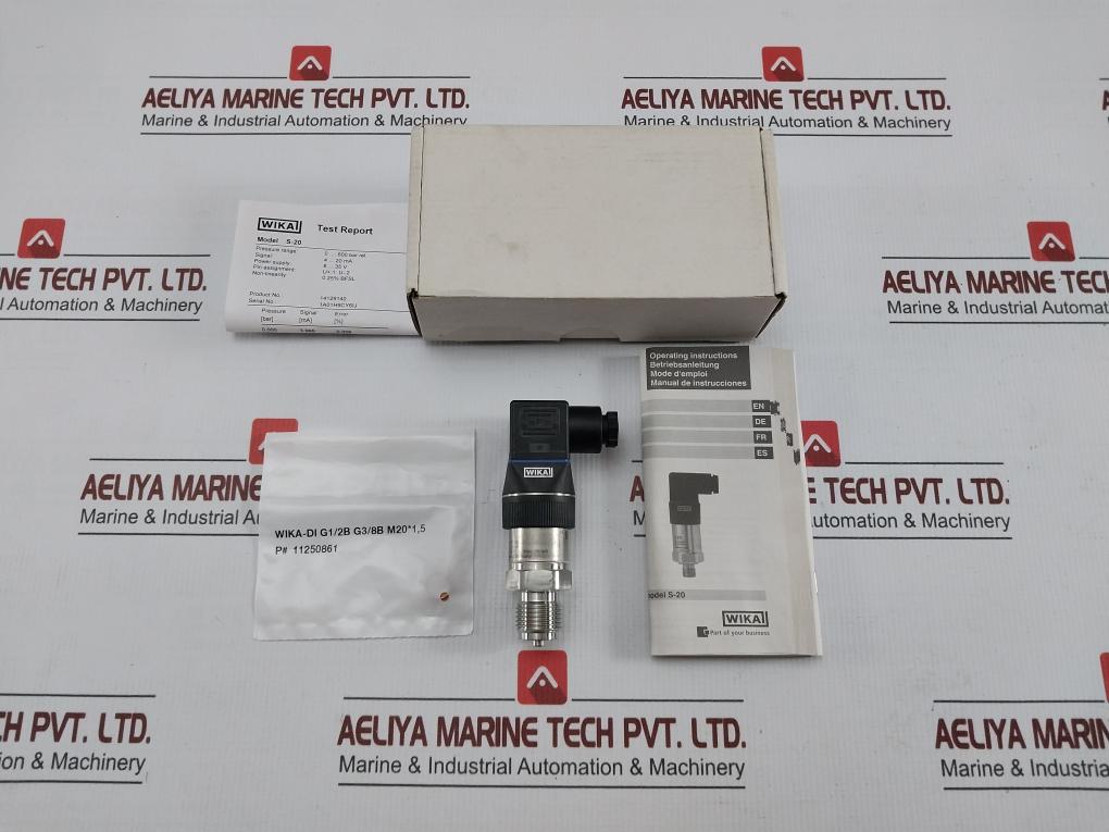 Pressure Transmitter Wika S-20 4-20 Ma