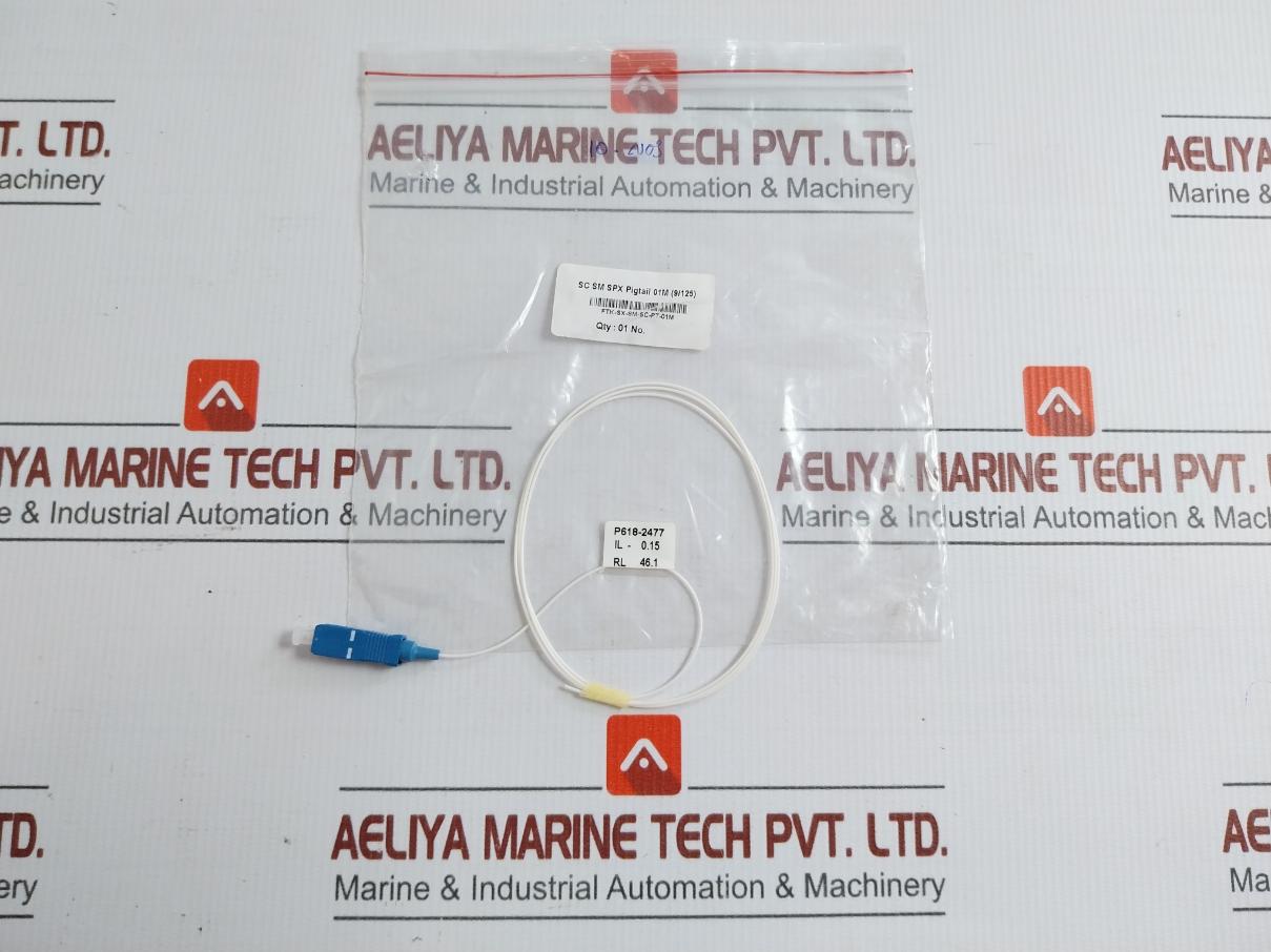P618-2477 Fiber Optic Pigtail Ftk-sx-sm-sc-pt-01M Spx