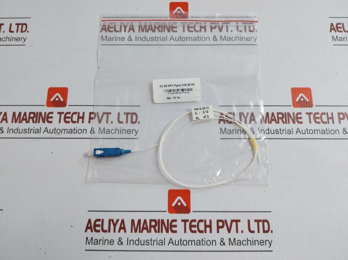 New Condition Fiber Optic Pigtail Ftk-sx-sm-sc-pt-01M Spx