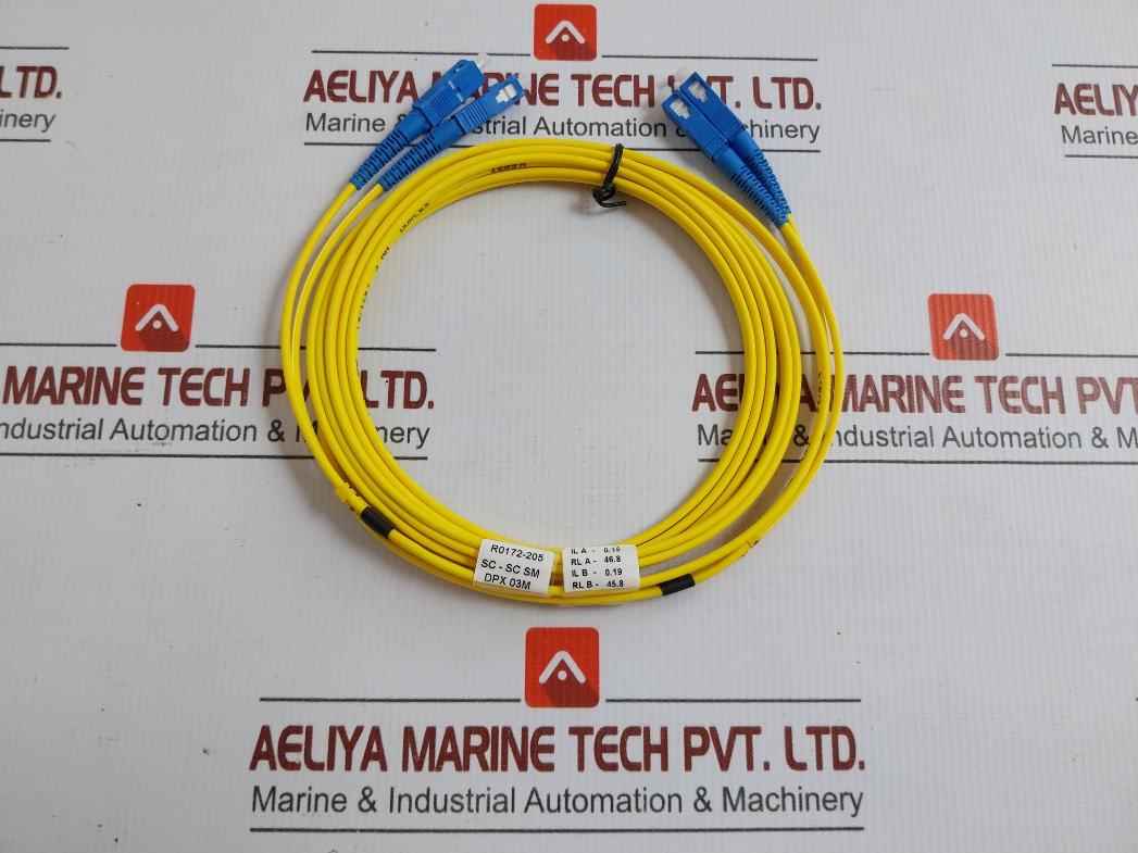 Fiber Optic Patch Cable Ftek-Dx-Sm-Sc/Sc-Pc-03m Sc-Sc Sm Dpx 03m (9/125) -  60 Gm