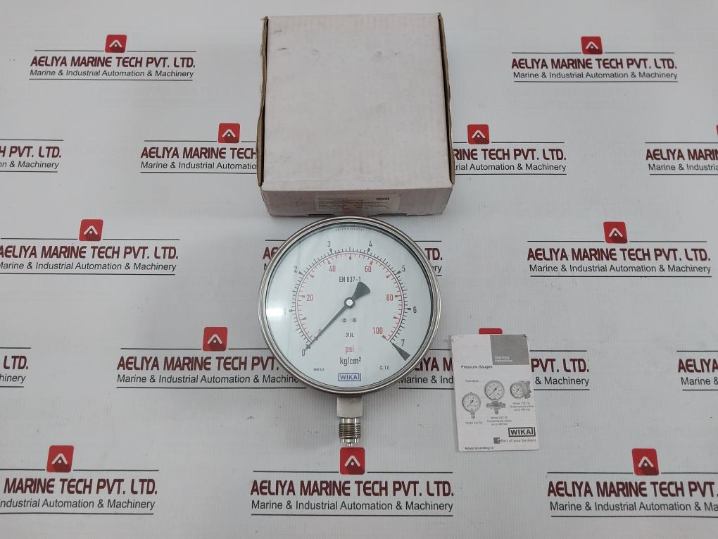 230.20.160 Pressure Gauge 0-100Psi -wika