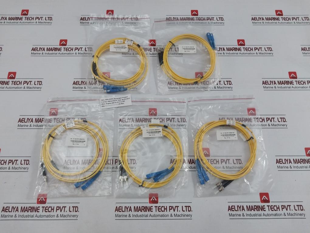 Fibre Optic Patch Cable Set Ftek-dx-sm-sc/St-pc-02M -new Condition