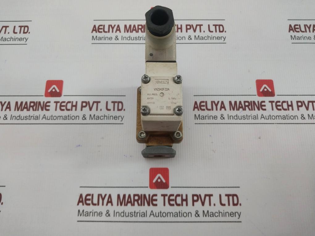 Way Media Valve Smc Vxz242Fz2A  24V Dc