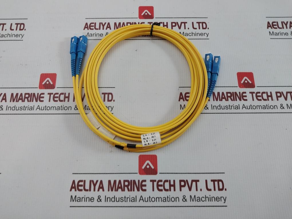 Fiber Optic Cable Set Singlemode Duplex Ftek-dx-sm-sc/Sc-pc-03M
