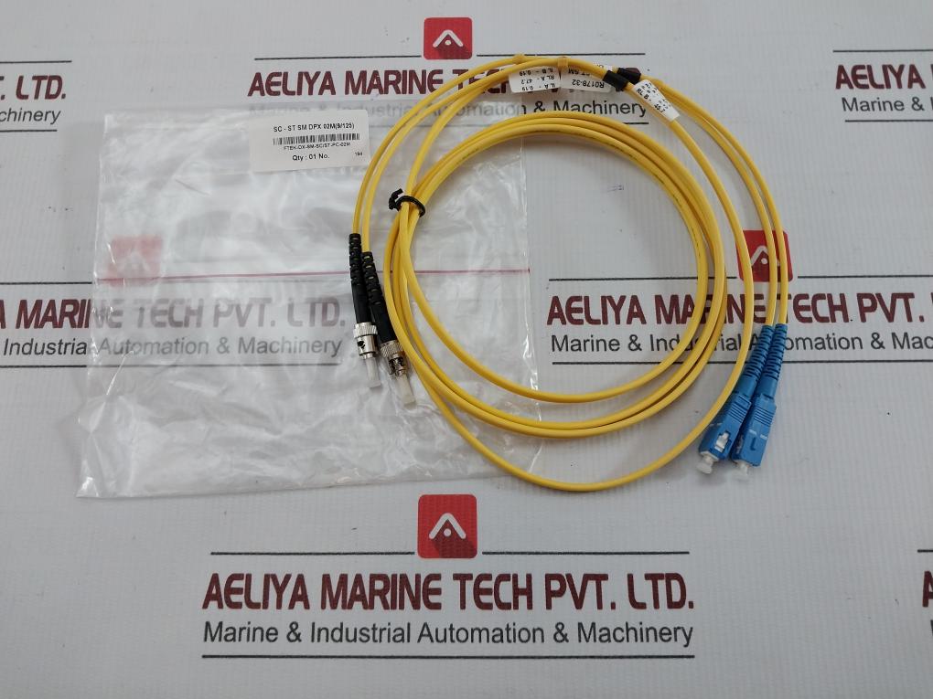 Sc-st Sm Dpx 02M Fiber Optic Cable Set Singlemode Duplex