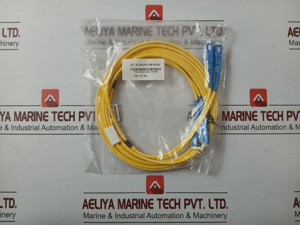 R0172-212 Ftek-dx-sm-sc/Sc-pc-03M Sc-sc Sm Dpx 03M (9/125) Fiber Optic Cable