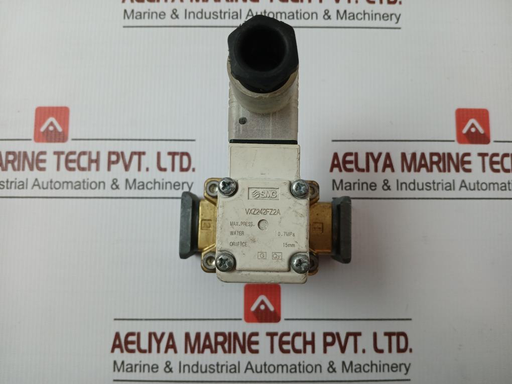 Solenoid Valve Dc24v 10.5w By Smc Part Number Vxz242fz2a
