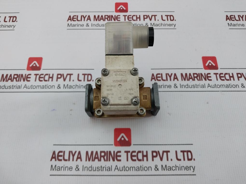 Solenoid Valve Smc Vxz242Fz2A Pneumatic 24V Dc