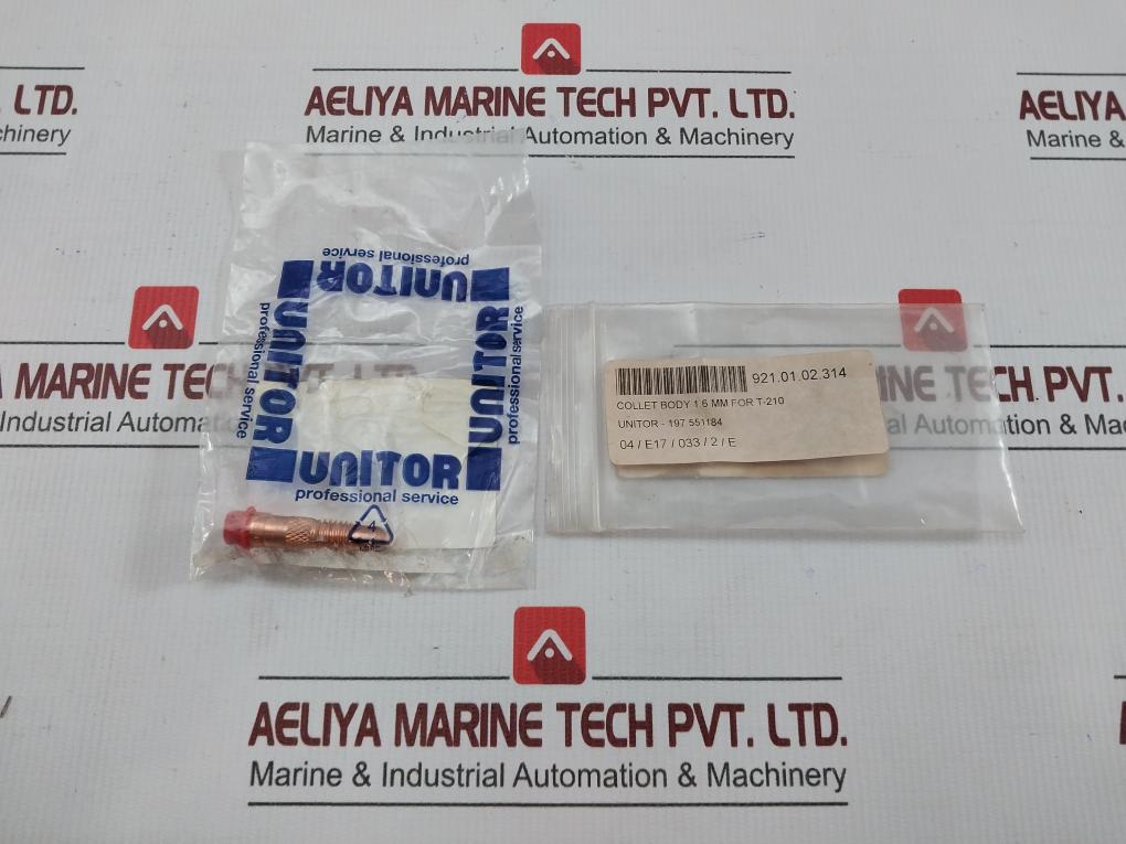 Unitor Tig Torch Collet Body 197 551184