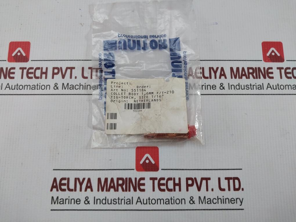 Unitor Tig Torch Collet Body 197 551184