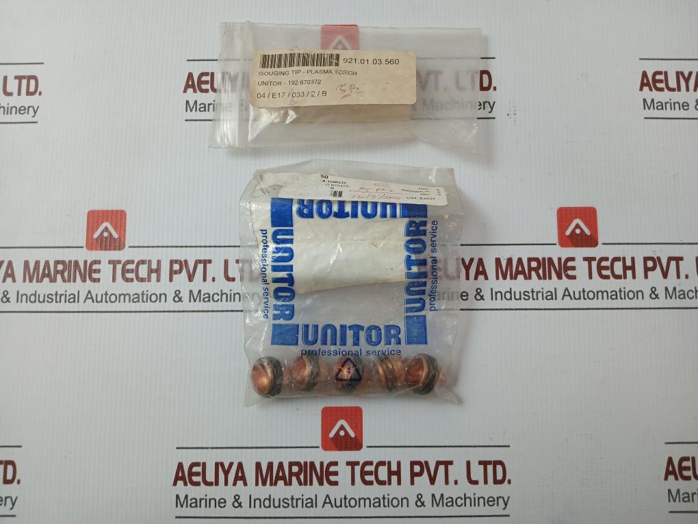 Lot Of 5x Plasma Cutter Tip 670372 Unitor