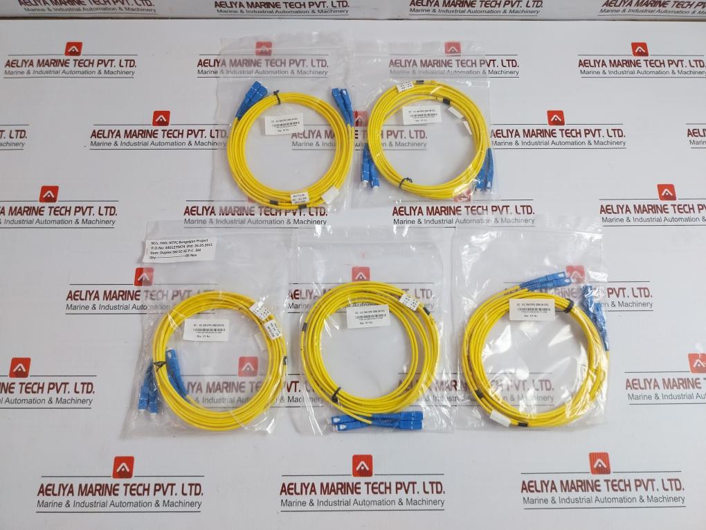 Duplex Fiber Optic Patch Cable Set 3m Ftek-Dx-Sm-Sc/Sc-Pc-03m Condition In New