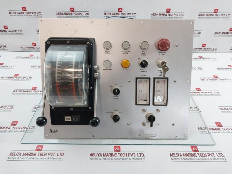 Control Panel Motor 0-100 % Texon Manual Ahead Astern Unit