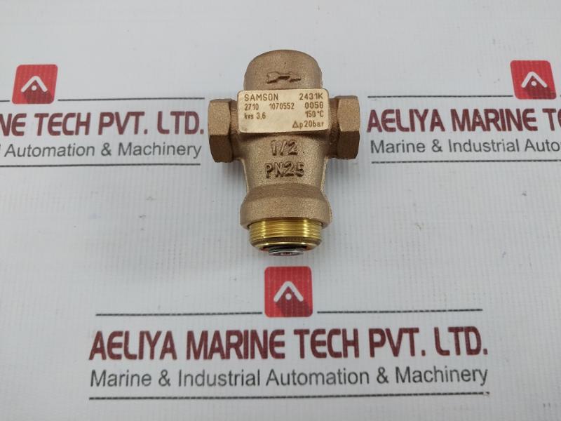 2431K Temperature Control Valve Pn25 - Samson