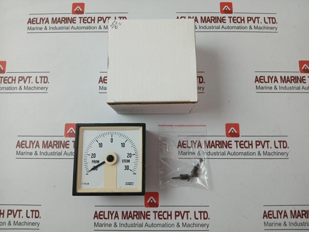 Gossen Espanola Bq2207E 30-0-30 Analog Panel Meter