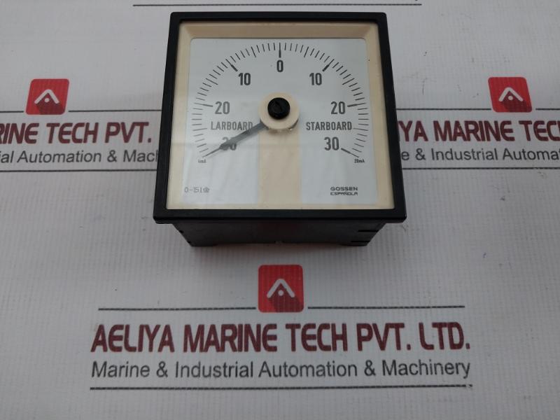 Gossen Analog Panel Meter 30-0-30 Espanola Bq2207E