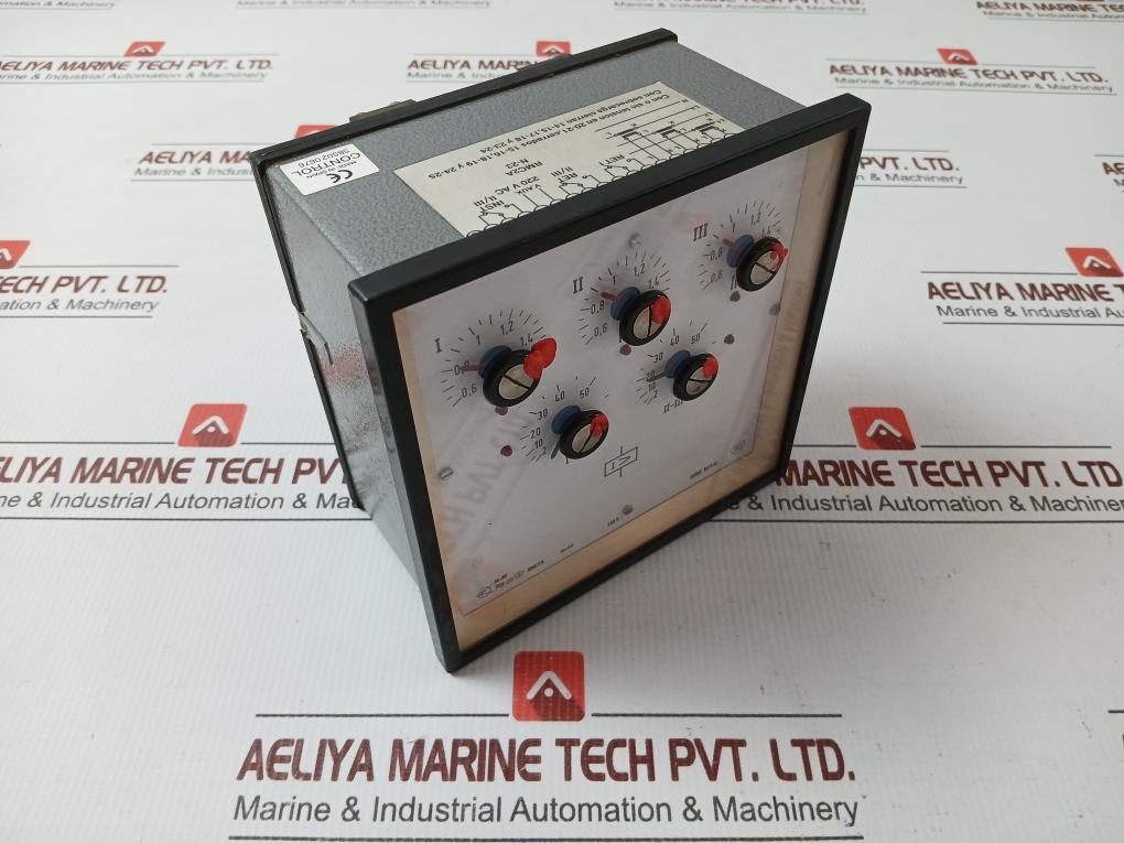 Maximum Current Relay Saci Rmc2A 220V Ac