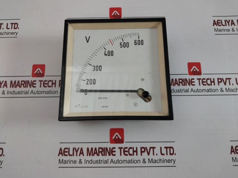 Direct Voltmeter 0-600V - Saci