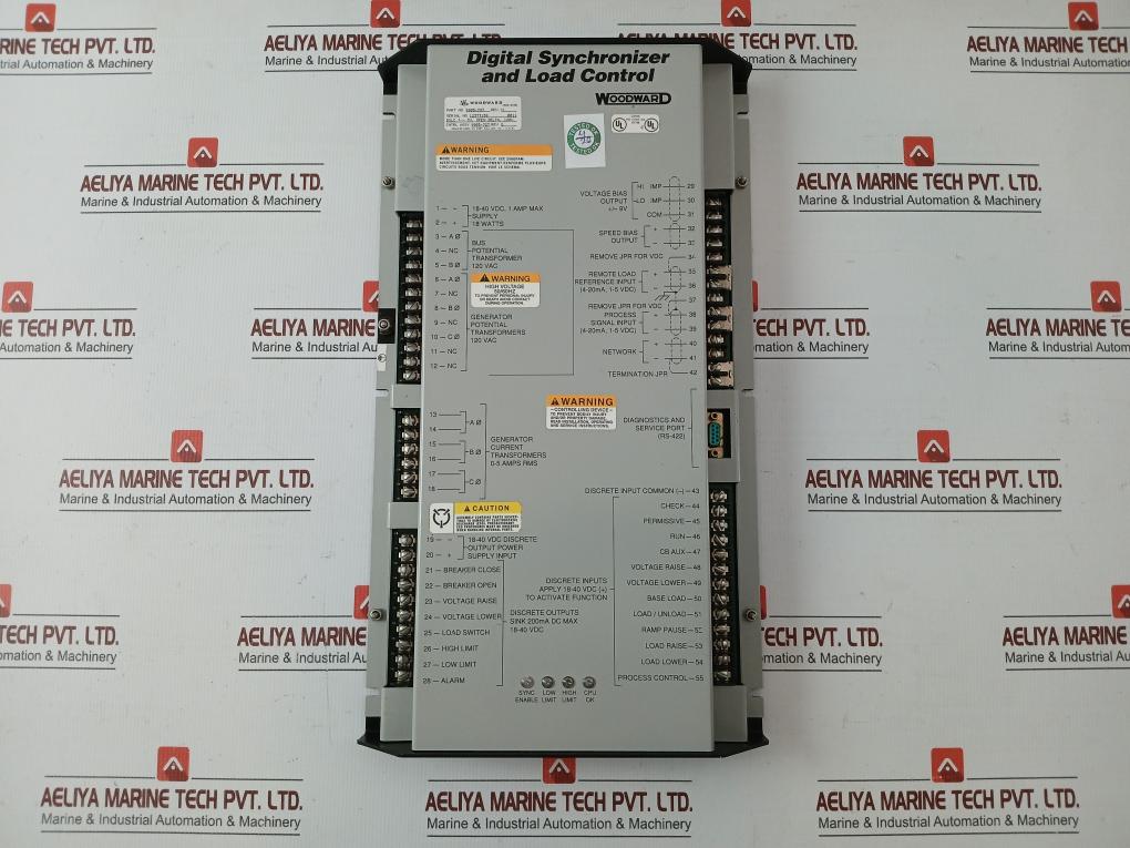 905-797 Digital Synchronizer And Load Control 18-40Vdc/18W - Woodward
