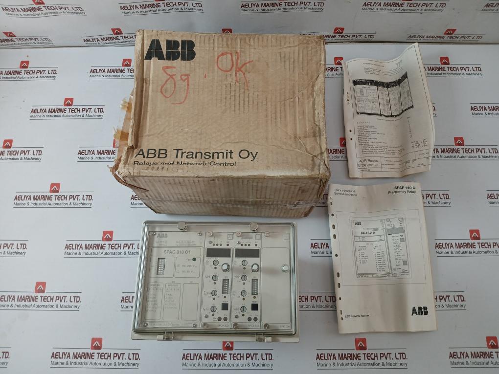 Abb 80-265V Acdc Generator Protection Relay Spag 310 C1-aa