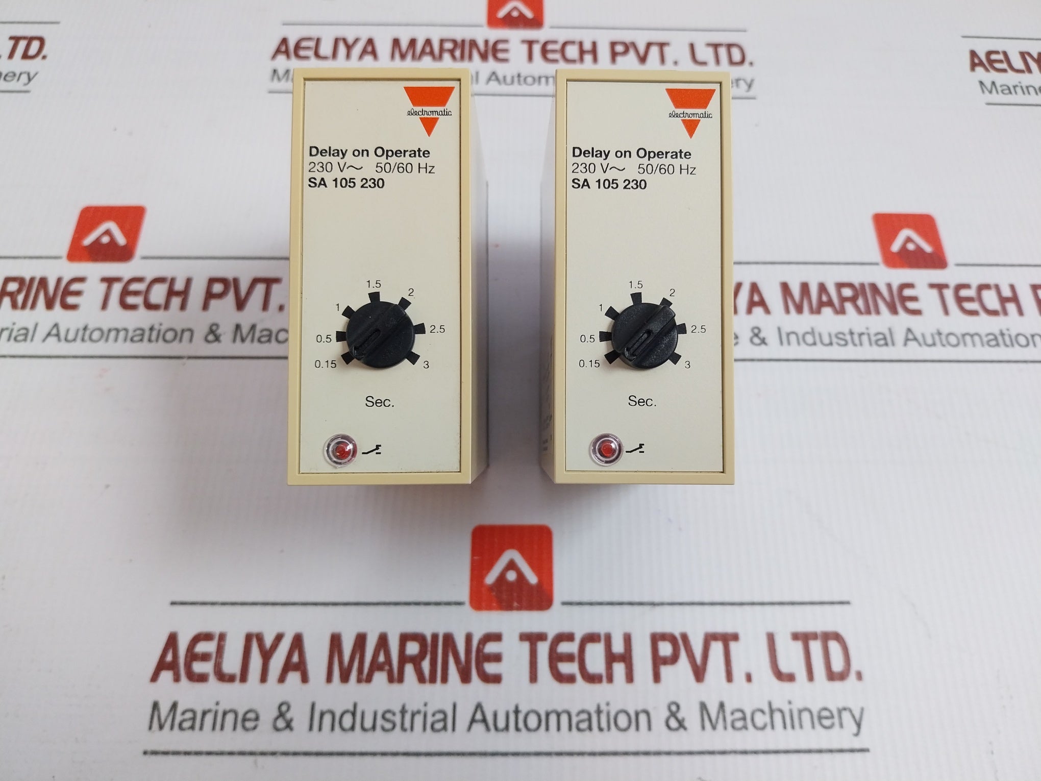 Sa 105 230 Electromatic Delay On Operate Timer 0.15-3 Sec