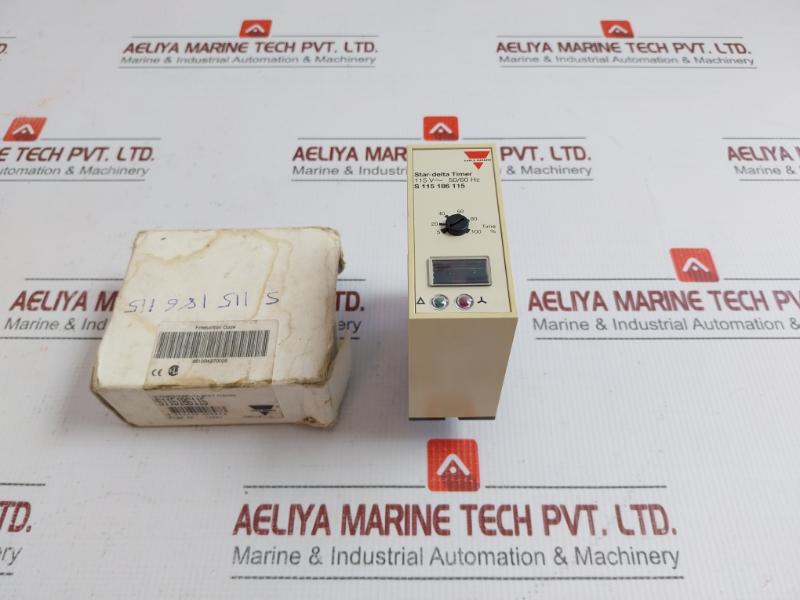Star-delta Timer Carlo Gavazzi S 115 186 115