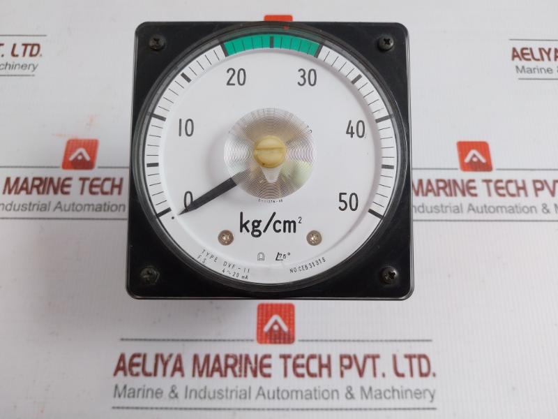 0-50 Kg/Cm2 Toyo Keiki Dvf-11 Analog Pressure Indicator ∠75˚